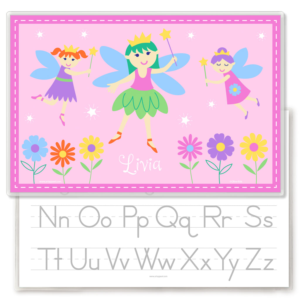 Fairy Princess Personalized Kids Placemat