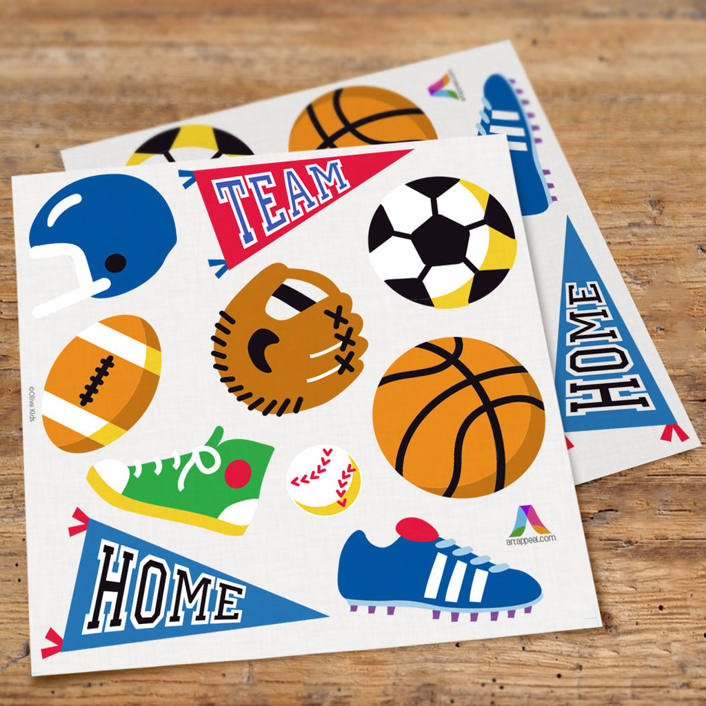 Game On Peel & Stick Wall Decal Cutouts by Olive Kids