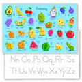 Fruity Alphabet Personalized Kids Placemat