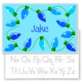 Hanukkah Lights Personalized Kids Placemat