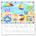 Summertime Boys Personalized Kids Placemat