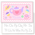 Tea Party Personalized Kids Placemat