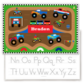 Monster Trucks Personalized Kids Placemat
