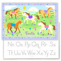 Ponies Personalized Kids Placemat