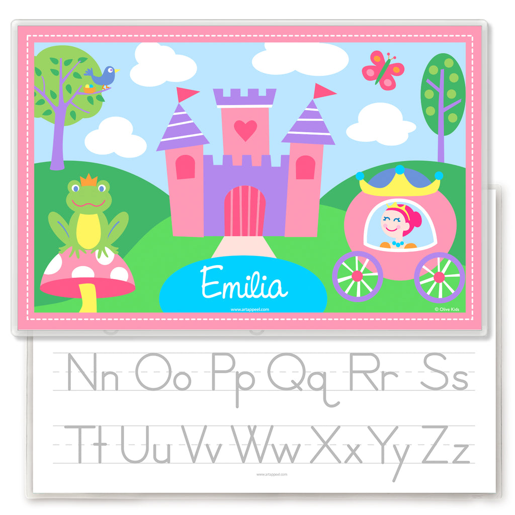 Princess Personalized Kids Placemat