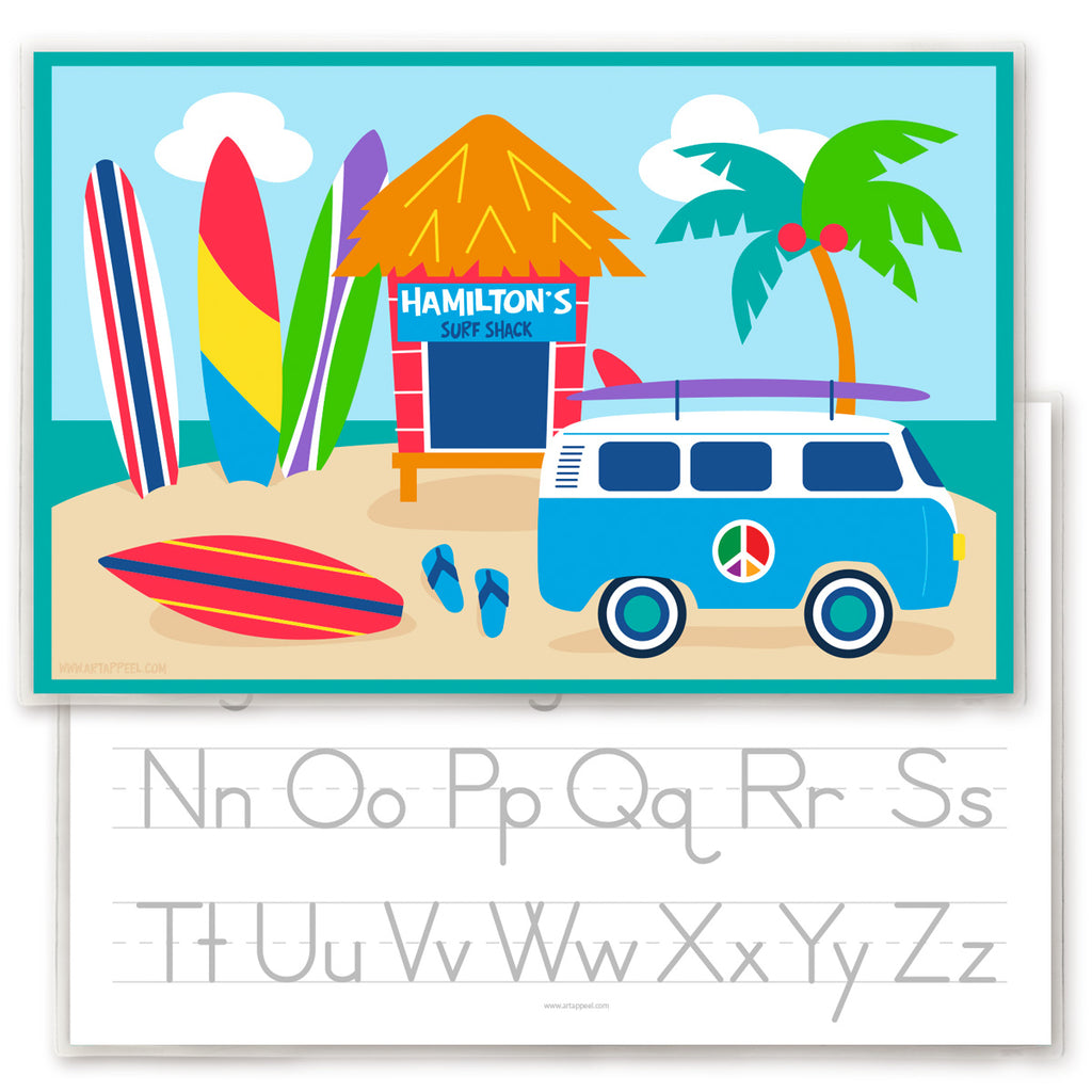 Surf Shack Personalized Placemat