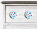 Dresserz Boy's Socks Drawer Knobs - Set of 2