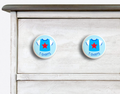 Dresserz Boy's T-Shirts Drawer Knob - Set of 2