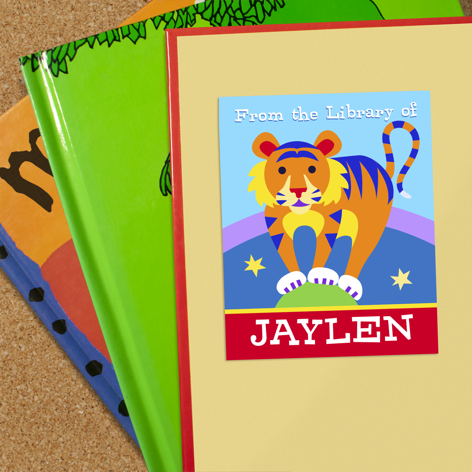 Big Top Circus Personalized Bookplates
