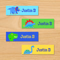 Dinosaur Land Personalized Mini Kids Waterproof Labels