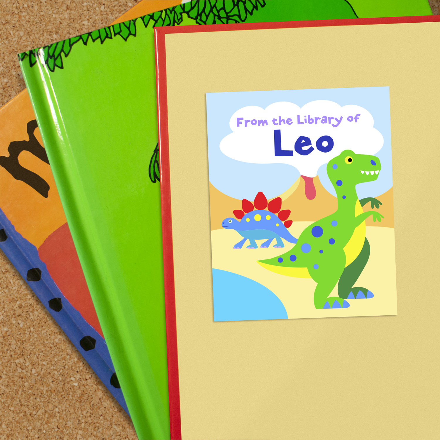 Dinosaurs Personalized Bookplates