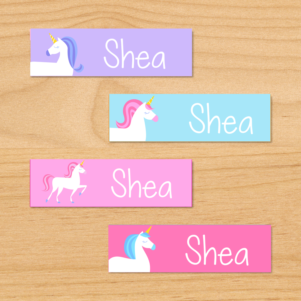 Unicorn Mini Waterproof labels