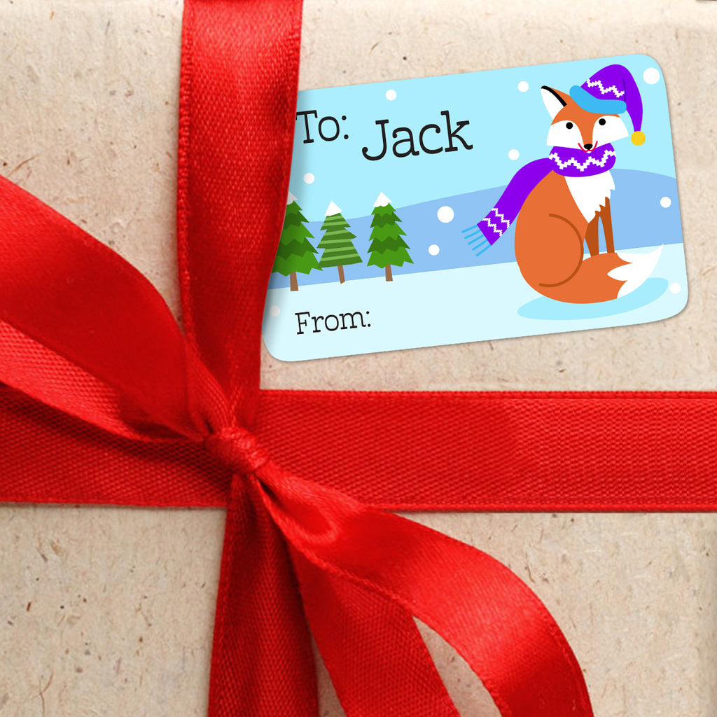 Cozy Critters Personalized Gift Tags