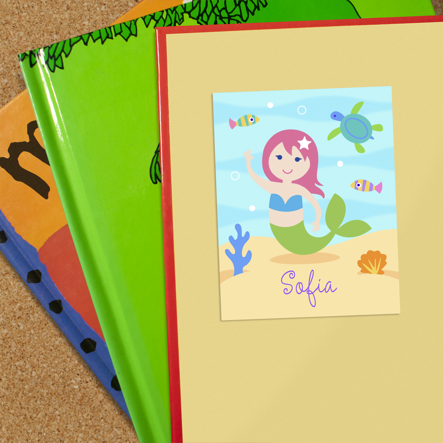 Mermaids Personalized Bookplates