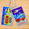 Heroes (Light Skin) Personalized Kids Name Tag Set by Olive Kids