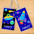 Out of This World Personalized Kids Name Tag Set by Olive Kids