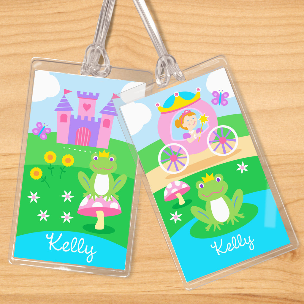 Princess (Light Skin) Personalized Kids Name Tag Set by Olive Kids