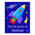 Outer Space Personalized Bookplates