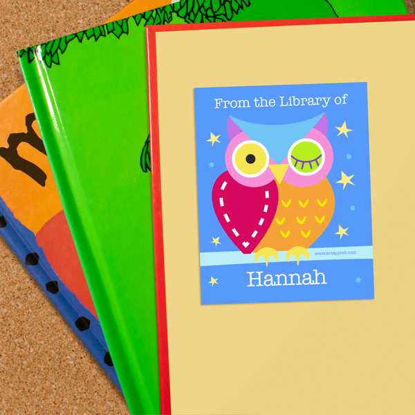 Owls Hoot Personalized Bookplates