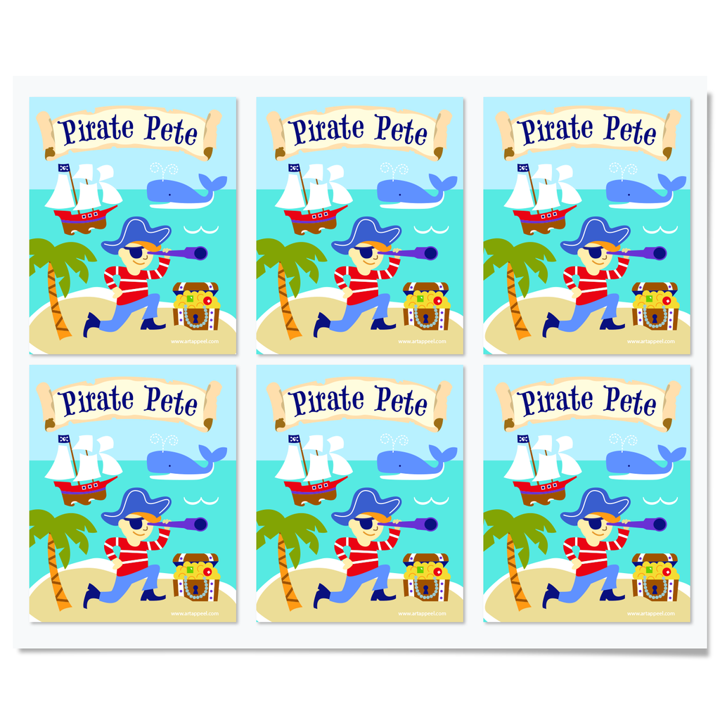 Pirates Personalized Bookplates