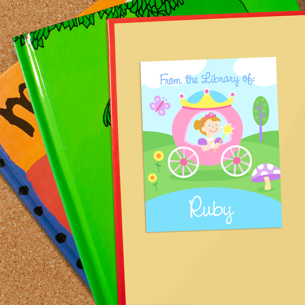 Princess Personalized Bookplates