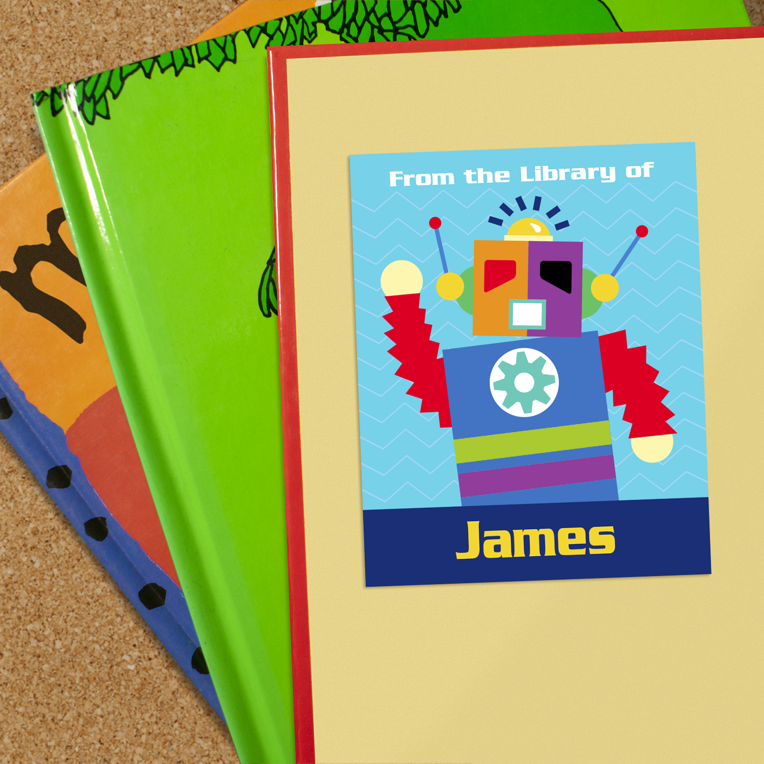 Robots Personalized Bookplates