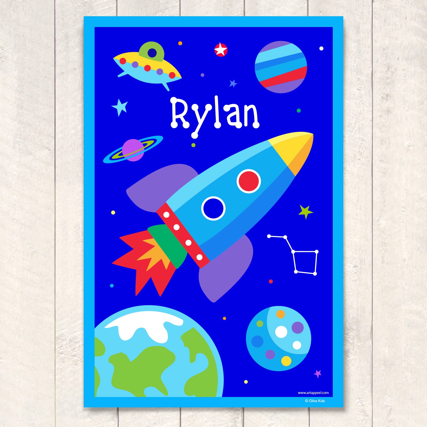 Out of this World Personalized Art Print