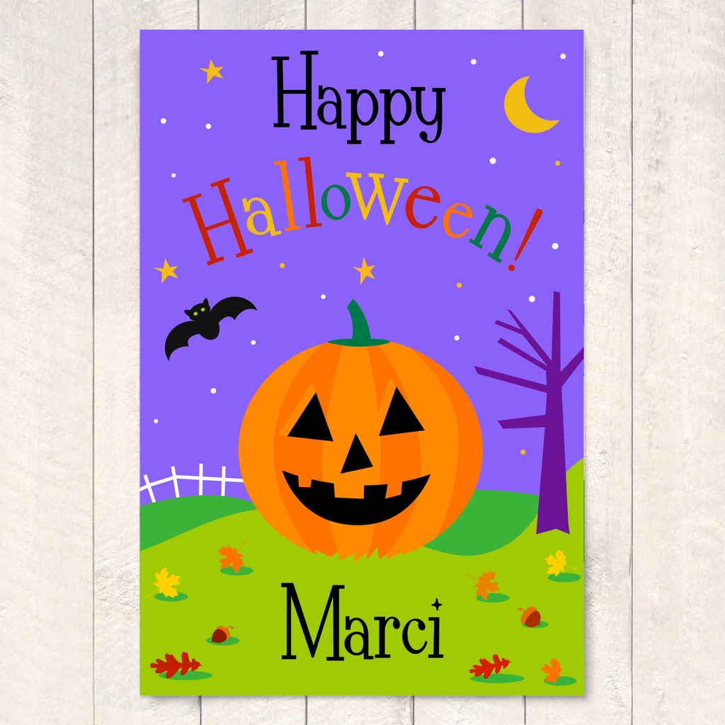 Halloween Personalized Art Print