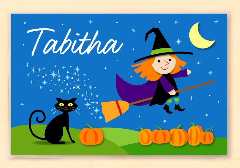Wonderful Witch Personalized Placemat